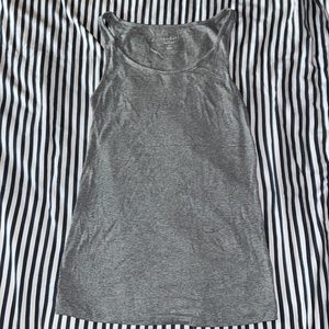 Isabel maternity tank. Light grey